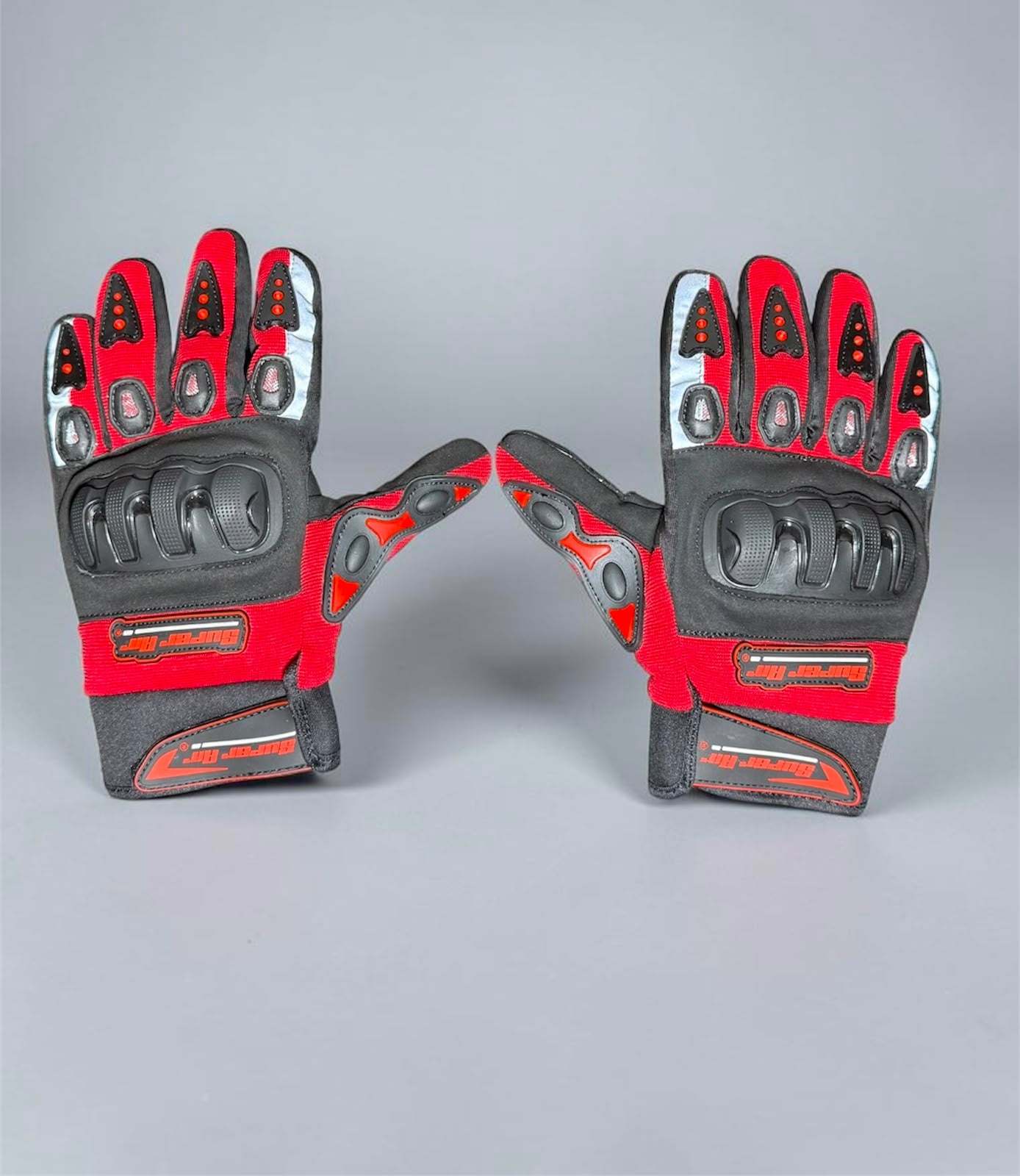 Super Air full motorcycle gloves additional colour variant detail view